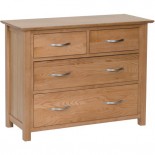 Devonshire New Oak 2 + 2 Chest of Drawers